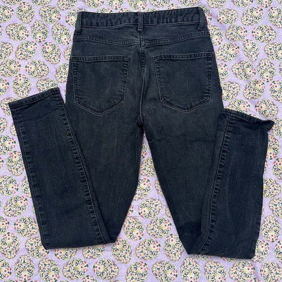 Gap high rise skinny jeans black size 25r - Picture 5 of 10